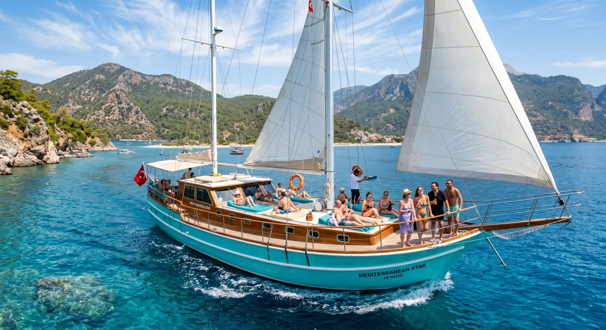 Blue Islands Boat Trip - Resim